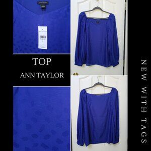 NWT - Ann Taylor Blouse Sz L